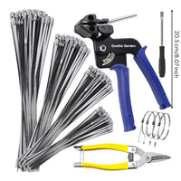 153 Pieces Stainless Steel Cable Tie Tool Long-Lasting Rust-Proof for Diyers