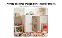 Large Capacity Multi-Compartment Organizer Multiple Compartments sectional kids' Drawer System sturdy Construction Storage Cabinet adaptable Use for Toddlers, Parents, educators, Nursery, Playroom, Classroom, Preschool