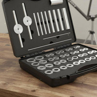 53 Pieces Bottom Bracket Press Set Multi Functional Bike Bearing Press Tool Broad Compatibility Hub Bearing Installer for Garage