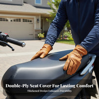 All-Season 3D Honeycomb Seat Cushion Sunproof Honeycomb Cooling Seat Cushion Heat Insulation for Electric Bike Users, Summer Riding, Outdoor