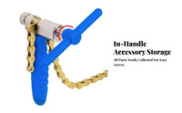 T-Shaped Handle Cycle Chain Breaker Metal Body Bike Chain Breaker Hollow Storage Hook