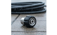 Stainless Steel M22 to 3/8 NPT Adapter Pressure Washer Hose Coupler Rustproof Quick Connect Fitting Heavy Duty