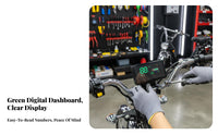 Electric Tricycle Dashboard 48V-72V Compatible Electric Three-Wheeler Instrument Cluster Wide Electrical Potential Compatibility Electric Vehicle