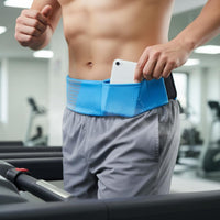 Sweatproof Waterproof Waist Bag Handsunrestricted Sports Phone Belt Bag Secure Fit Running Belt Phone Pouch Lightweight for Women