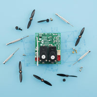 Gliding Control Unit Board 3 Socket Design Rc Airplane Control Unit Board Small and Light Model Toy Part for Hobby Building