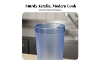 Shatter-Proof Large Capacity Beer Cup Dishwasher-Safe Shatterproof Drinking Cup High Temperature Resistant for Caterers, Kids, Cafe, Kitchen