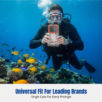 Waterproof Phone Case, Universal for iOS and Huawei Mate Series, For Underwater Photography, Swimming, Diving
