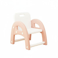 Sturdy and Long-Lasting Arched Leg Toddler Chair Stable Structure Small Four-Legged Seat Easy to Clean kids' Furniture Rounded Border S for Toddlers, Preschoolers, Parents, Kindergarten, Daycare, Classroom, Playroom