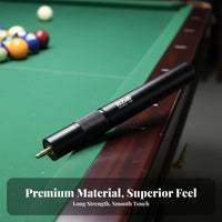 Telescopic Pool Cue Extender Easy to Install Telescopic Pool Cue Extension Billiards Accessory Secure Locking Grip Lightweight