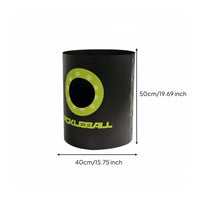 Detachable Folding Pickleball Ball Container Easy to Assemble Pickleball Practice Container Lightweight for Beginners, Training, Outdoor