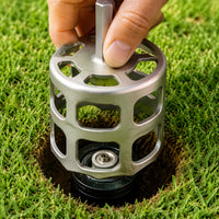 Sprinkler Head Digging Tool Heavy Duty Drill Attachment with Open-Frame Body Efficient for Landscapers, Gardeners