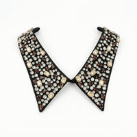 Detachable Collar Rhinestone Accessory Versatile for Sweaters, Dresses, Women