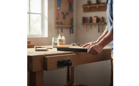 Tail Vise Sliding Table Vise with Handwheel Clamp Bolt-down Heavy-Duty for Woodworkers, Workshop