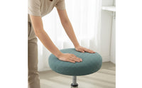 Round Stool Seat Cover Easy to Install Round Stool Cover Machine Washable Stretch Cushion Slipcover for Salon, Office, Kitchen