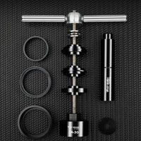 Professional Bike Bottom Bracket Install and Removal Tool Kit Universal Bottom Bracket Tool Kit Versatile Heavy-Duty for Mechanics, Cyclists, Home Workshop