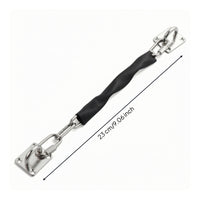 Door Security Chain Stainless Steel Door Chain Guard Hardware Anti-Forcing Heavy Duty for Homeowners, Front Doors, Hotel Rooms