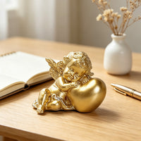 Nordic Luxury Gold Angel Figurine | Birthday Gift, Romantic Wedding Creative Decoration