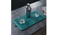 Non-Slip Coffee Machine Mat Heat Resistant Appliance dripping Tray Hanging Loop Espresso Machine Pad