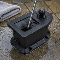 Golf Vehicle Club Cleaner Dark Cart Mounted Club Washer Molded Base Plate Sports Accessory