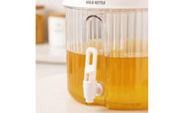Cold Water Kettle with Tap Temperature Resistant Beverage Dispenser with Spigot Refrigerator Drink Dispenser Portable
