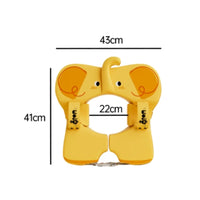Non-Inflatable Baby Swim Floater Safety Swim Floater with Bath Toys Stable Baby Water Buoyant Floater Comfortable for Toddler