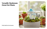 Micro Landscape Ornament Realistic Design Fairy Garden Toadstool Ornament DIY