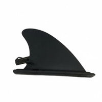 Quick Release Inflatable Boat Fin Long-Lasting Detachable Skeg Lightweight Inflatable Paddleboard Fin Glue-on Base for Rivers, Fast-Moving Water