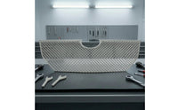 Front Grille Insert Electroplated Grille Frame with Mesh Long-Lasting