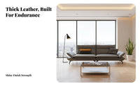 3-Seater Office Sofa Italian design 3Seater Sofa Light Luxury Reception Couch for Business Owners, Interior Designers, Waiting Room, Apartment