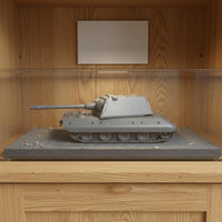 Vehicle Tank Model Rotating Turret German Heavy Tank Model   Collectible for Desk