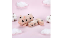 Pig Feeding Playset Pretend Play Pig Toy Set Themed Accessories Mini Piglet Figures