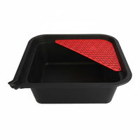 Oil Drain Pan Leak-Resistant Oil Collection Pan Large Capacity Vehicle Fluid Drain Basin for Mechanics