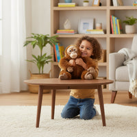 Stuffed Primate Cuddly Stuffed Monkey Huggable for Playroom, Nursery, Kids