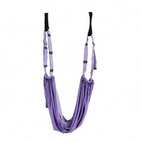 Doorway Mounted Suspended Stretching Strap Black Loops Inversion Strap High Strength Mind-Body Practice Swing Adjustable