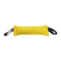 Padded Dog Tug Toy with Handles Textured Bite Pillow with Handles Safe Training Tug Hardwearing for Young Dogs