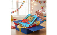 Simulated Game Machine With Sound Effects & Music Steering Wheel Race Game Throttle Function Function for Children, Kids