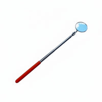 Telescopic Inspection Mirror Sturdy Stainless Steel Telescoping Inspection Mirror Non-Slip Grip Pocket Fastener for DIYers