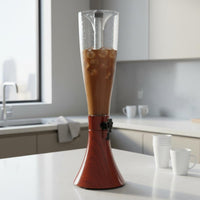 Beer Column Dispenser  Grape Beverage Dispenser Column Transparent Beverage Container