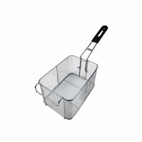 Heavy-Duty Deep Fryer Basket Multi-Purpose Deep Fry Basket Multipurpose Stainless Steel Mesh Strainer Dishwasher Safe for Restaurant Owners, Chefs, Food Truck