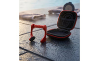Curved Bridge unrestrictedDiving Nose Clip Rounded Touch Surfaces Silicone Pad Nose Clip Zippered Storage Case Sports Accessory Mesh Pocket for Swimmers, Freediving
