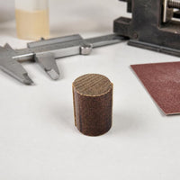 Billiard Cue Solid Micarta Ferrule, Brown, 22mm Outer Diameter, Pool Cue Repair Accessory