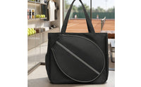Racket Bag with Shoe Compartment Large Capacity Tennis Bag with Shoe Compartment Portable for Gym