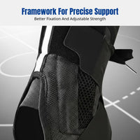 Ankle Support, Ice Glide Design, Triple Strap, Anti-Sprain, Adjustable, Sports, Skiing