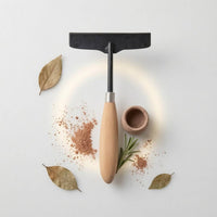 Clay Sculpting carving tool Wooden Handle Pottery Tool Matte Black Head Art Supply