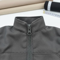 Stand-up Collar 1/6 Scale Soldier Jacket Solid Color 1/6 Scale Jacket Zipper Closure 12 Inch Doll Clothes Real Pockets for Hobbyists, Toy Photography, Miniature Scene Building, Display