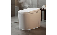 Water Saving Smart Toilet Heated Seat Intelligent Toilet Auto Flush Self-Cleaning Nozzle for People with Disabilities, Apartments