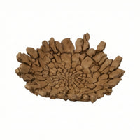 Cracked Ground Display Piece Textured Crater Scene Prop Diorama Accessory Lightweight for Collectors, Figure Photography