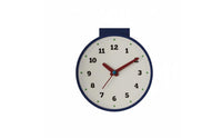 Silent Sweep Movement Corner Wall Clock Space-Saving Double Sided Corner Clock Battery Operated for Living Room, Hallway, Kitchen