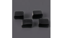4 Pieces Crossbar End Flexible Cap Rubber End Protectors Pliable Accessories for Luggage Rack