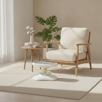Spring Footrest Curved Foot Stool with Spring Portable Footstool Comfortable Ottoman Sturdy for Office, Toilet